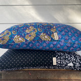 Patchwork Pillowcase - Black & Grey Spots