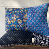 Patchwork Pillowcase - Black & Grey Spots