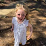 Marigold Embroidered Organic Cotton Nightie Children