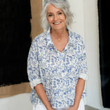 Teacup Shirt - Cotton Botanical