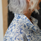 Teacup Shirt - Cotton Botanical
