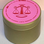 Zodiac Candle Tinny - Libra - Gaudy & Prim