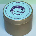 Zodiac Candle  Tinny - Pisces - Gaudy & Prim