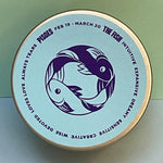 Zodiac Candle  Tinny - Pisces - Gaudy & Prim