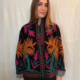 Suzani Velvet Jacket Short - (Style 9)