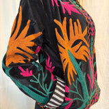 Suzani Velvet Jacket Short - (Style 9)