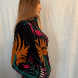 Suzani Velvet Jacket Short - (Style 9)