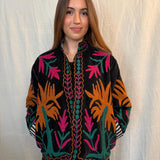 Suzani Velvet Jacket Short - (Style 9)