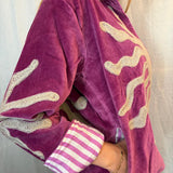 Suzani Velvet Jacket Short - Sun