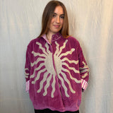 Suzani Velvet Jacket Short - Sun