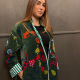 Suzani Velvet Jacket Long - (Style 3)