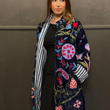 Suzani Velvet Jacket Long - (Style 3)