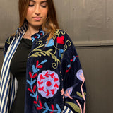 Suzani Velvet Jacket Long - (Style 3)
