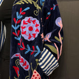Suzani Velvet Jacket Long - (Style 3)
