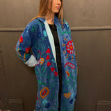 Suzani Velvet Jacket Long - (Style 3)