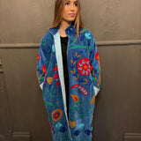 Suzani Velvet Jacket Long - (Style 3)