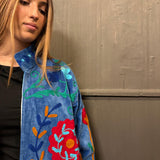 Suzani Velvet Jacket Long - (Style 3)