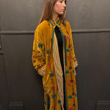 Suzani Velvet Jacket Long - Diamond (Style 1 )