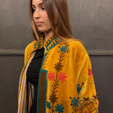 Suzani Velvet Jacket Long - Diamond (Style 1 )