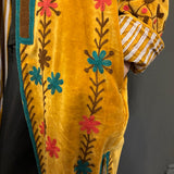 Suzani Velvet Jacket Long - Diamond (Style 1 )