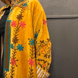 Suzani Velvet Jacket Long - Diamond (Style 1 )