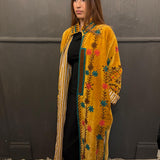 Suzani Velvet Jacket Long - Diamond (Style 1 )