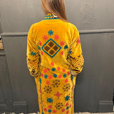 Suzani Velvet Jacket Long - Diamond (Style 1 )