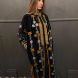 Suzani Velvet Jacket Long - Diamond (Style 1 )