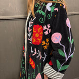 Suzani Velvet Jacket Long - (Style 3)