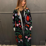 Suzani Velvet Jacket Long - (Style 3)
