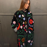 Suzani Velvet Jacket Long - (Style 3)