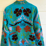 Suzani Velvet Jacket Short - (Style 11)