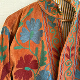 Suzani Velvet Jacket Short - (Style 11)
