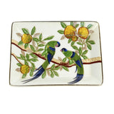 Ceramic trinket dish - Oiseaux citron