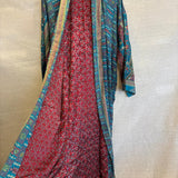Vintage Sari Reversible Robe 6