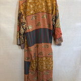 Vintage Sari Reversible Robe 7