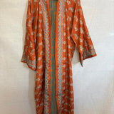 Vintage Sari Reversible Robe 4