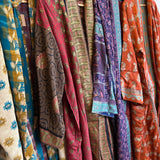 Vintage Sari Reversible Robe 9