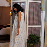 Rose Lace Strap Organic Cotton Nightie