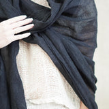Skye Scarf/ Sarong  - Black