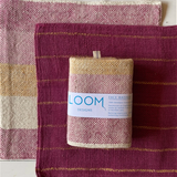 Loom Face Washers 2 PK Pink Stripe/Pink Marigold Stripe