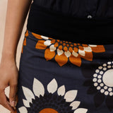 Reversible skirt - Elsie and Sunflowers print