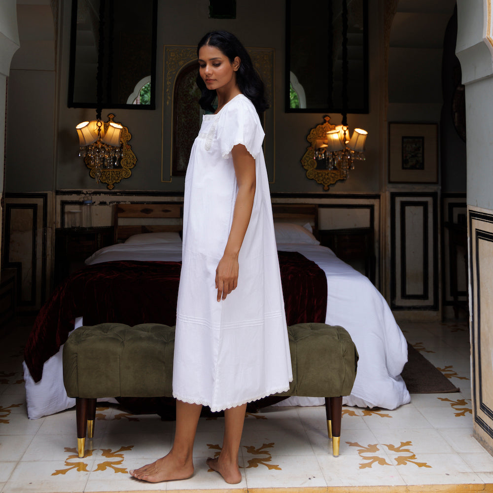 Tulip Organic Cotton Nightie - Gaudy & Prim