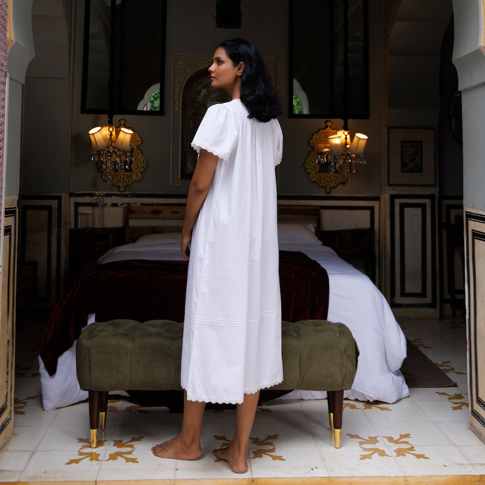 Tulip Organic Cotton Nightie - Gaudy & Prim