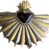 Mexican Black Heart with Rays Rusty