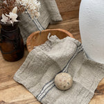 Angaston Wash Cloth - Blue Stripe - Gaudy & Prim
