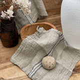 Angaston Wash Cloth - Blue Stripe - Gaudy & Prim