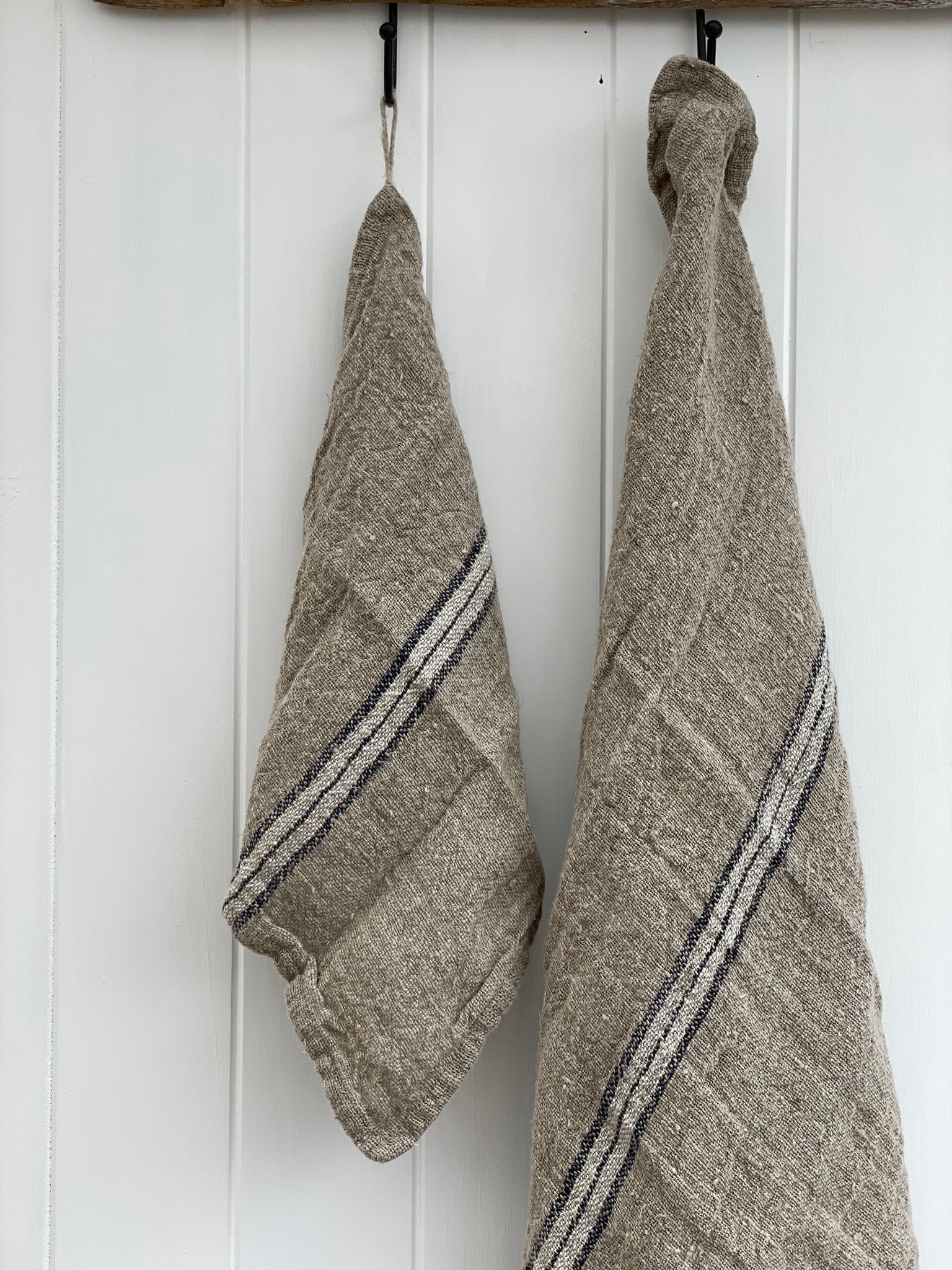 Angaston Wash Cloth - Blue Stripe - Gaudy & Prim