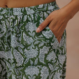 Sunday pant - Green Summer