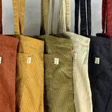 Jumbo Cord Tote Bag - Gaudy & Prim